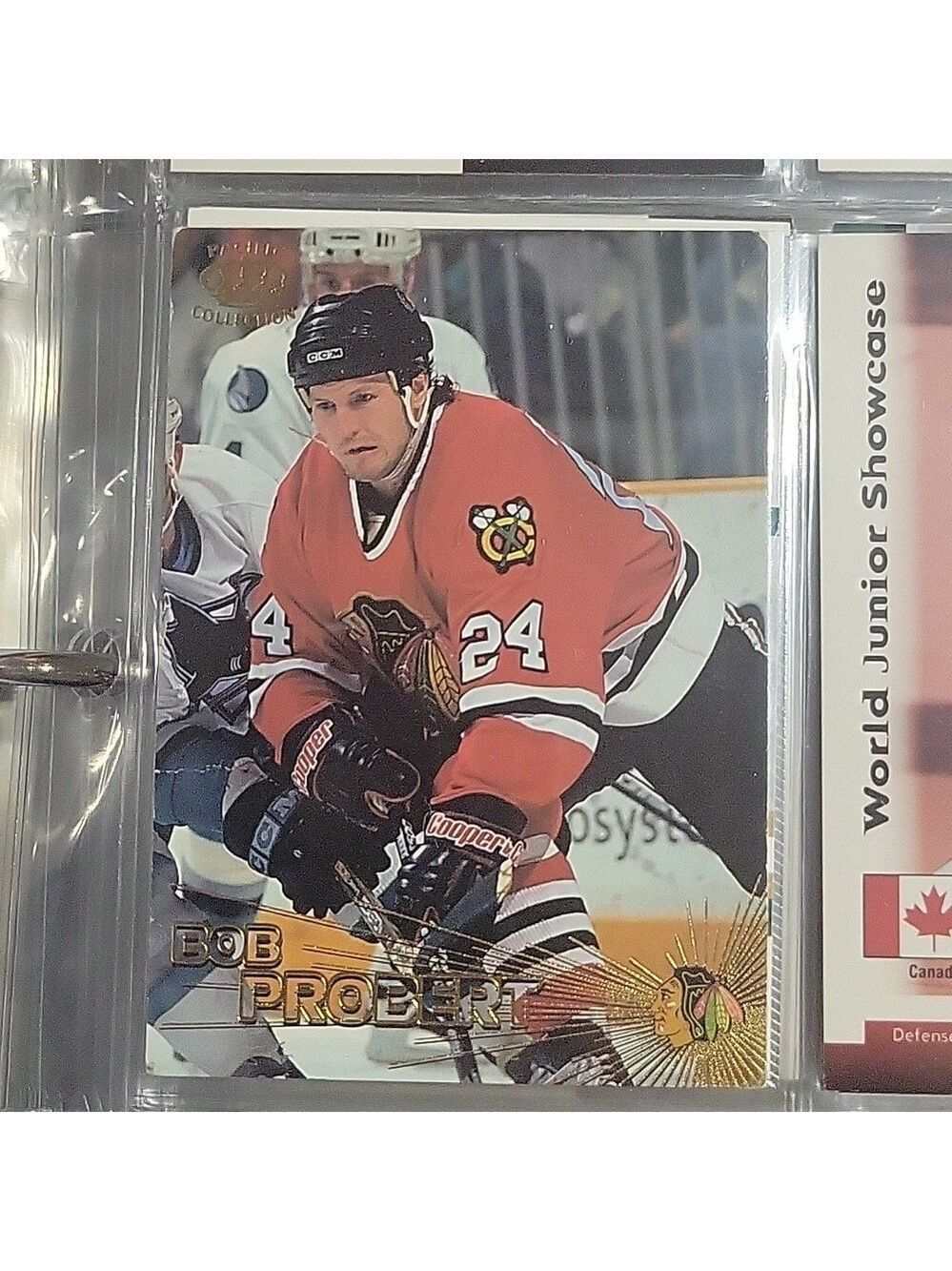 Bob Probert Hockey Card